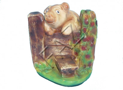 Design Schwein Figur Garten Statue Skulptur Figuren Skulpturen Dekoration c79